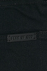 Fear of God Eternal Denim Pant in Black, view 4, click to view large image.