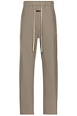 Fear of God Eternal Viscose Relaxed Pant in dusty concrete, view 1, click to view large image.