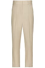 Fear of God Eternal Wool Suit Pant in dusty beige, view 1, click to view large image.