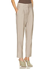 Fear of God Eternal Wool Suit Pant in dusty beige, view 2, click to view large image.