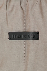 Fear of God Eternal Nylon Slim Pant in Dusty Concrete, view 4, click to view large image.