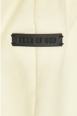 Fear of God Forum Sweatpant in Lemon Cream, view 5, click to view large image.