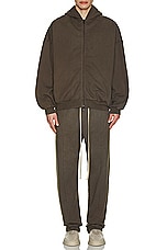 Fear of God Forum Sweatpant in Olive, view 6, click to view large image.