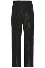 Fear of God Wrinkled Polyester Forum Pant in Black, view 2, click to view large image.