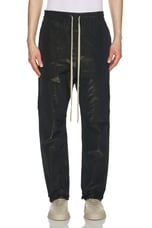 Fear of God Wrinkled Polyester Forum Pant in Black, view 4, click to view large image.