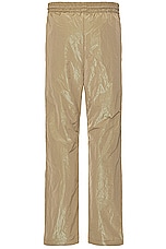 Fear of God Wrinkled Polyester Forum Pant in Dune, view 2, click to view large image.