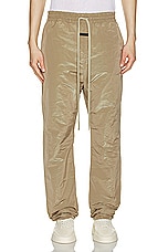 Fear of God Wrinkled Polyester Forum Pant in Dune, view 4, click to view large image.