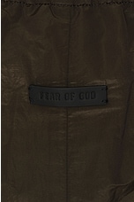 Fear of God Wrinkled Polyester Forum Pant in Mocha, view 3, click to view large image.
