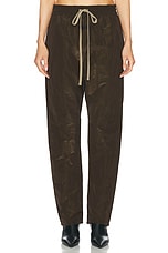 Fear of God Wrinkled Polyester Forum Pant in Mocha, view 1, click to view large image.