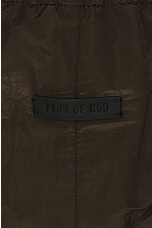 Fear of God Wrinkled Polyester Forum Pant in Mocha, view 5, click to view large image.