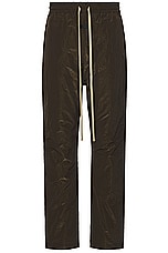 Fear of God Wrinkled Polyester Forum Pant in Mocha, view 1, click to view large image.