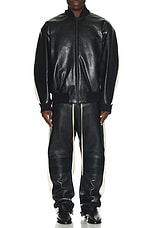 Fear of God Moto Pant in Black/Cream, view 7, click to view large image.