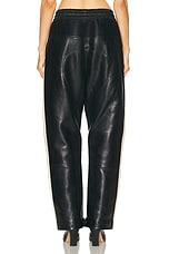 Fear of God Moto Pant in Black/Cream, view 4, click to view large image.