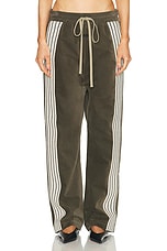 Fear of God Side Stripe Forum Pant in Wood, view 1, click to view large image.