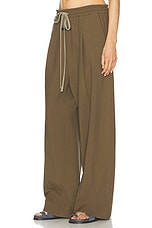 Fear of God Virgin Wool Single Pleat Wide Leg Pant in Deer, view 3, click to view large image.