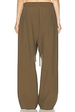 Fear of God Virgin Wool Single Pleat Wide Leg Pant in Deer, view 4, click to view large image.