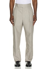 Fear of God Single Pleat Tapered Trouser in Dove Grey, view 4, click to view large image.