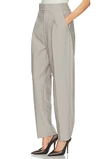 Fear of God Single Pleat Tapered Trouser in Dove Grey, view 3, click to view large image.