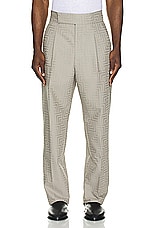 Fear of God Single Pleat Tapered Trouser in Dove Grey, view 4, click to view large image.