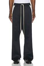 Fear of God Pintuck and Stripe Relaxed Sweatpant in Black, view 5, click to view large image.