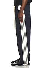Fear of God Pintuck and Stripe Relaxed Sweatpant in Black, view 6, click to view large image.