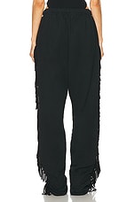 Fear of God Fringe Sweatpant in Black, view 4, click to view large image.