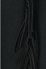 Fear of God Fringe Sweatpant in Black, view 6, click to view large image.