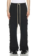 Fear of God Fringe Sweatpant in Black, view 5, click to view large image.