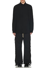 Fear of God Fringe Sweatpant in Black, view 7, click to view large image.