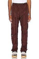 Fear of God Baggy Nylon Pant in Merlot | FWRD