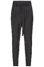 Fear of God Slim Trouser in Charcoal, view 1, click to view large image.