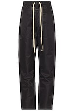 Fear of God Eternal Nylon Relaxed Pant in Black, view 1, click to view large image.