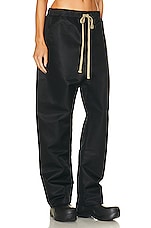 Fear of God Eternal Nylon Relaxed Pant in Black, view 2, click to view large image.