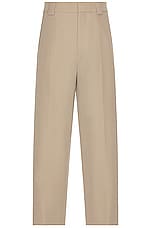 Fear of God Eternal Pant in Dusty Beige, view 1, click to view large image.