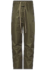 Fear of God Eternal Relaxed Pant in Olive, view 1, click to view large image.