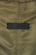 Fear of God Eternal Relaxed Pant in Olive, view 4, click to view large image.