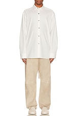 Fear of God Eternal Shirt in Cream, view 5, click to view large image.