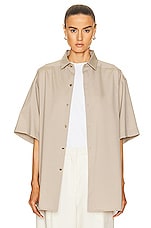 Fear of God Eternal Shirt in Dusty Beige, view 2, click to view large image.
