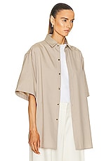 Fear of God Eternal Shirt in Dusty Beige, view 3, click to view large image.