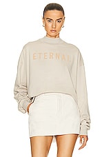 Fear of God Eternal Tshirt in Cement, view 1, click to view large image.