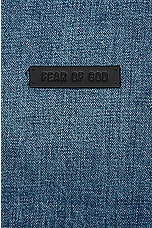 Fear of God Denim Shirt in Medium Indigo, view 3, click to view large image.
