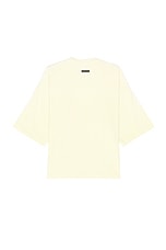 Fear of God Airbrush 8 Ss Tee in Lemon Cream, view 2, click to view large image.