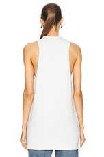 Fear of God Ribbed Tank in White, view 3, click to view large image.