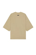 Fear of God Embroidered 8 Milano Tee in Dune, view 2, click to view large image.