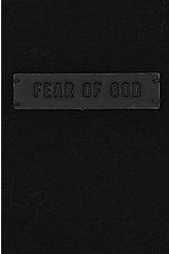 Fear of God Straight Neck SS Top in Black, view 3, click to view large image.