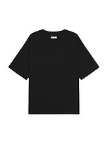 Fear of God Straight Neck SS Top in Black, view 1, click to view large image.