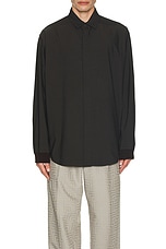 Fear of God Half Placket Shirt in Mocha, view 4, click to view large image.