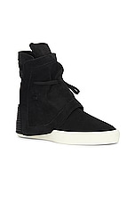 Fear of God Moc High in Black, view 2, click to view large image.