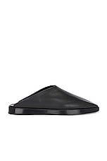 Fear of God Backless Mule in Black, view 1, click to view large image.