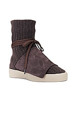 Fear of God Moc Knit Strap in Brown, view 2, click to view large image.